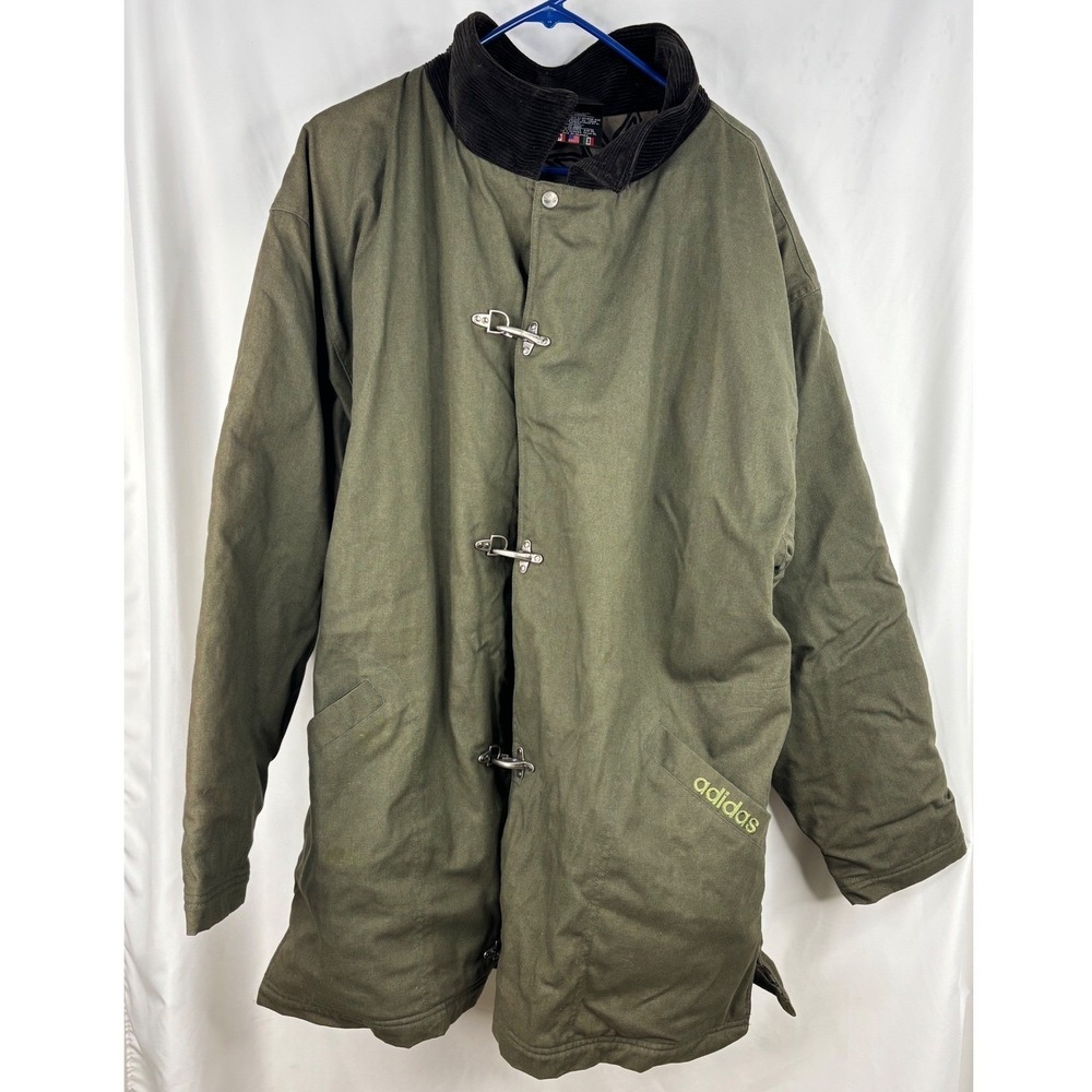 Adidas Fireman Clasp Embroidered Jacket size XL - Picture 3 of 8